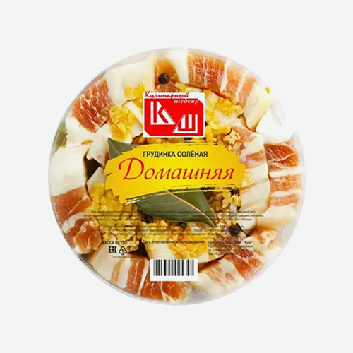 Грудинка соленая домашняя (КуШ)