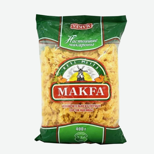Мак. изделия (Макфа) 400г пак. Гребешки