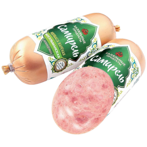 Колбаса в/к "Мусульманская" 350г (Самирель) /60 сут/