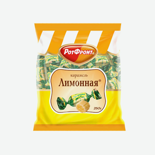Карамель (РФ) 250г пак Лимонная