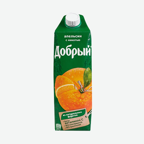 Нектар "Добрый" 1.0т/п Апельсин