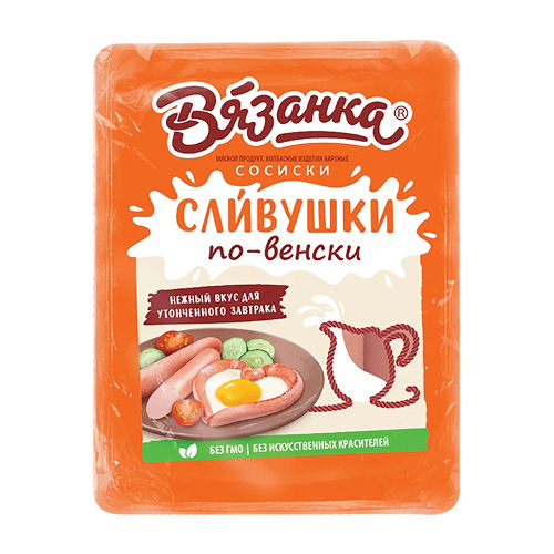 Сосиски 300г Сливушки по-венски (Вязанка)