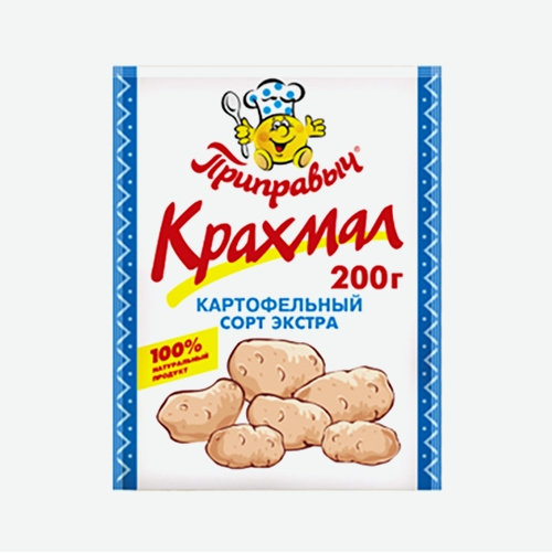 (Приправыч) Крахмал картофельный 200г пак