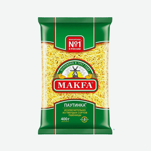 Мак. изделия (Макфа) 400г пак Паутинка