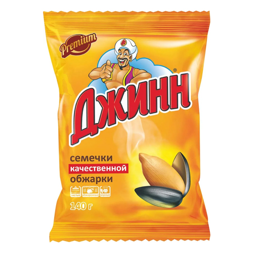 Семечки 140г пак. (Джинн)