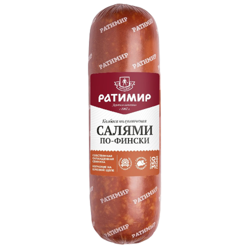 Колбаса п/к 350г Салями по-фински (Ратимир)