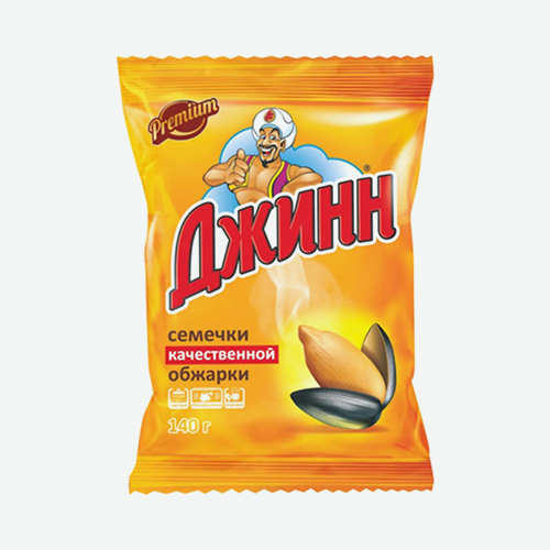 Семечки 140г пак. (Джинн)
