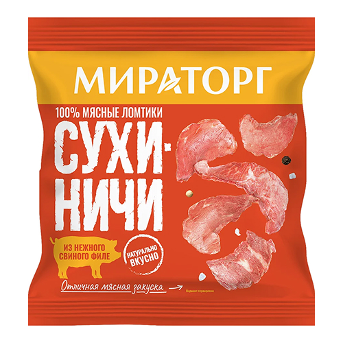 Сухиничи из свинины классические" 40г (Мираторг) 120 сут.