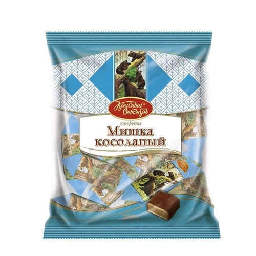 Конфеты (КО) 200г пак Мишка косолапый