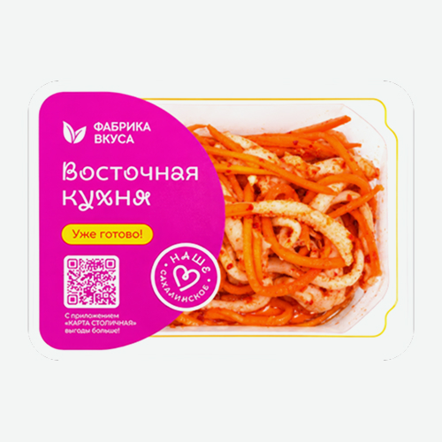 Щупальца кальмара по-восточному 120г
