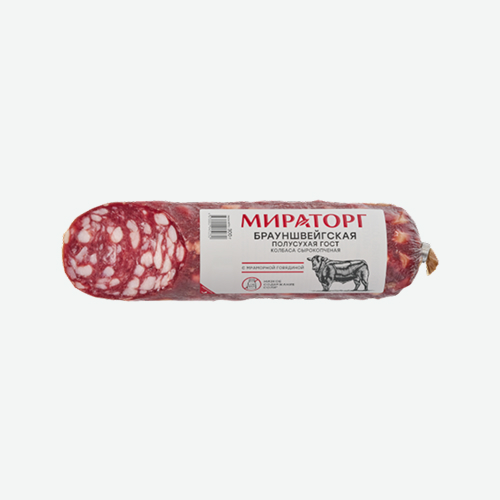 Колбаса с/к "Брауншвейгская" 300г (Мираторг) 120 сут.