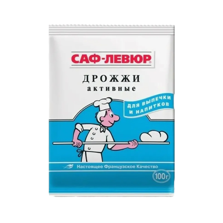 Дрожжи 100г пак (Саф-Левюр)