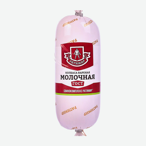 Колбаса вар. 470г "Молочная" п/а (Ратимир)