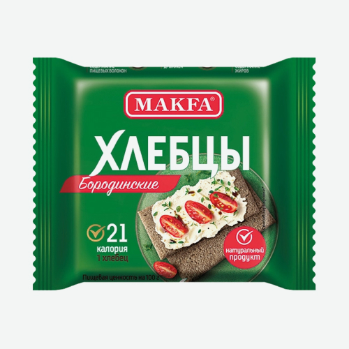 Хлебцы 60г Бородинские (Макфа)
