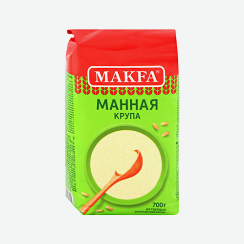 Крупа манная 700г пак (Макфа)