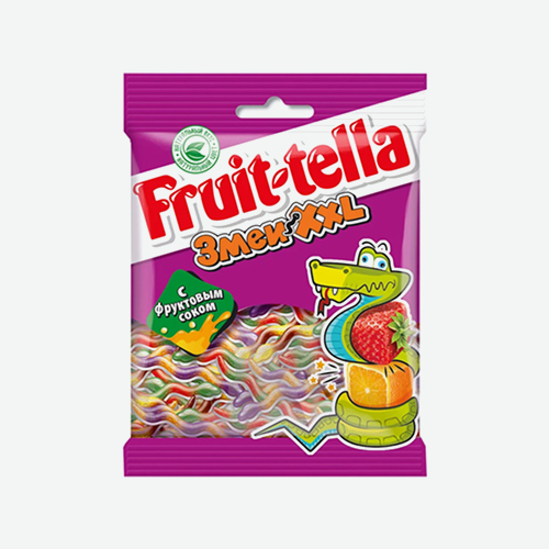 Жев. мармелад "Фруттелла" 70г Змеи XXL