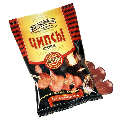 (Егорьевская) Чипсы свиные с/в 30г
