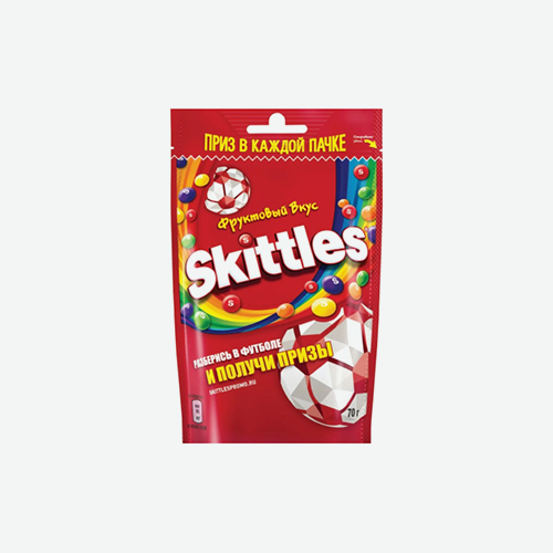 Драже "Skittles" 70г в глазури Фрукты