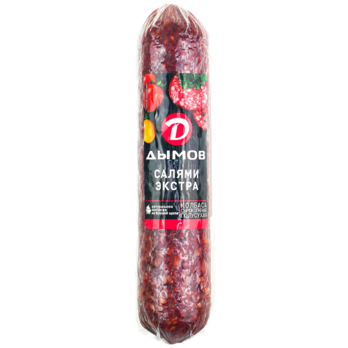 Колбаса с/к 235г Салями Экстра (Дымов)