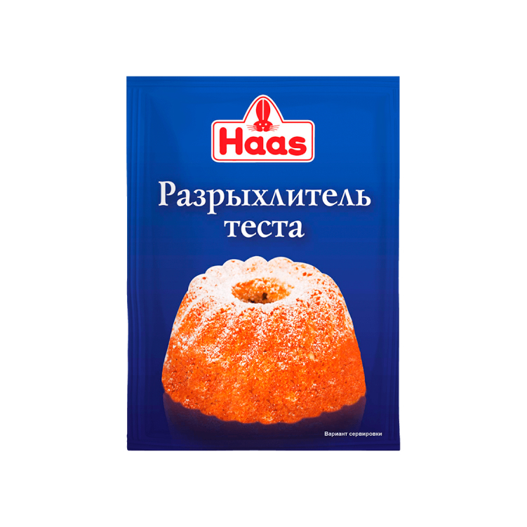Разрыхлитель теста 12г пак (Хаас)