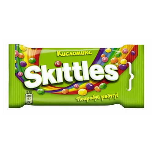 Драже "Skittles" 38г Кисломикс