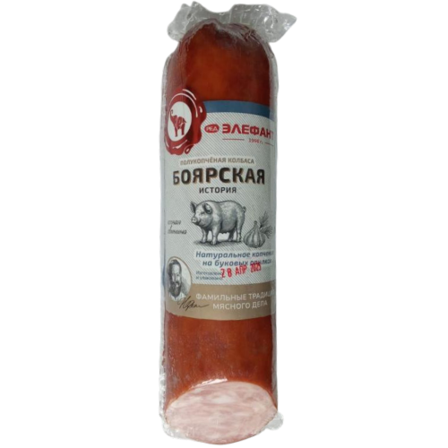 Колбаса п/к "Боярская" (Элефант)