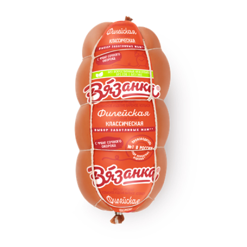 Колбаса варёная "Классическая. Филейская", 450 г, "Вязанка"