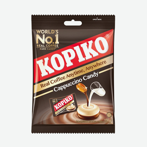 Карамель леденцовая "KOPIKO" 108г пак Каппучино