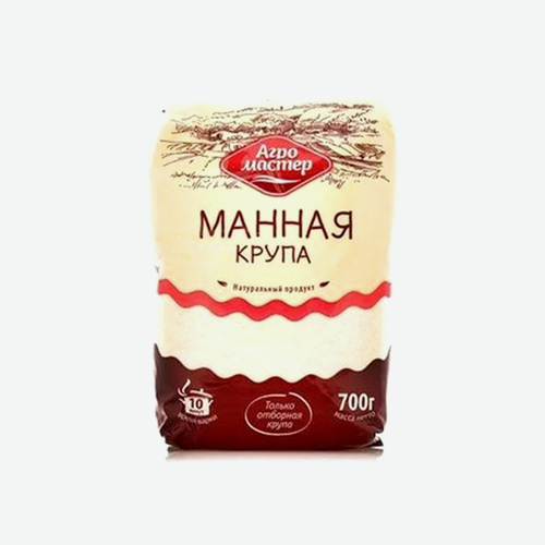 Крупа манная 700г пак (АгроМастер)