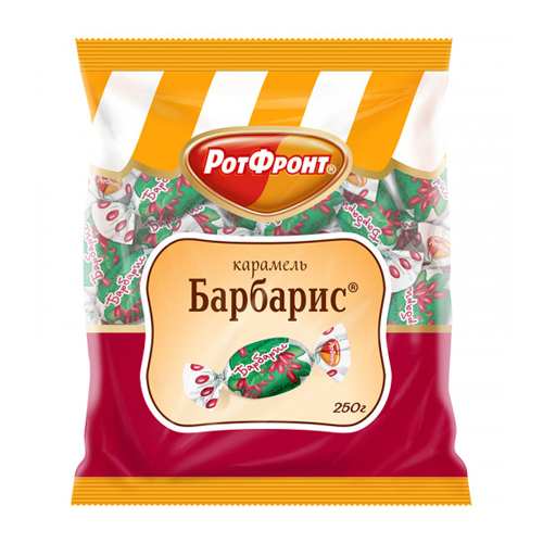 Карамель (РФ) 250г пак Барбарис