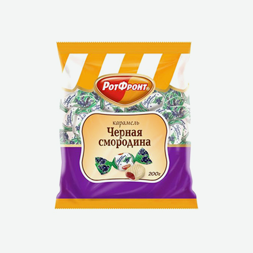 Карамель (РФ) 200г пак Черная смородина