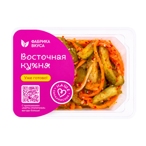 Огурцы по-корейски 120г