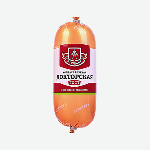 Колбаса вар. 470г "Докторская" п/а (Ратимир)