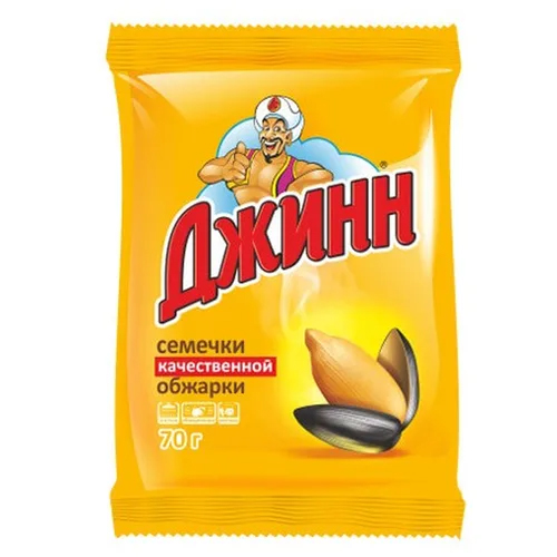 Семечки 70г пак. (Джинн)