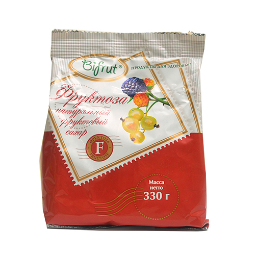 Фруктоза 330г пак Натуральная (Бифрут)
