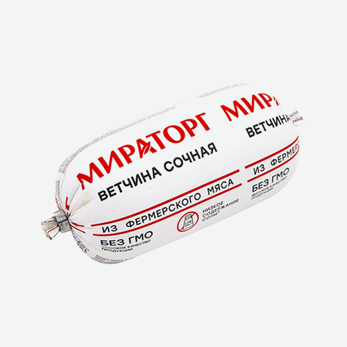 Ветчина 400г "Сочная" (Мираторг)