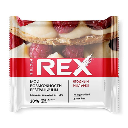 Хлебцы 55г Ягодный Мильфей (ProteinRex)