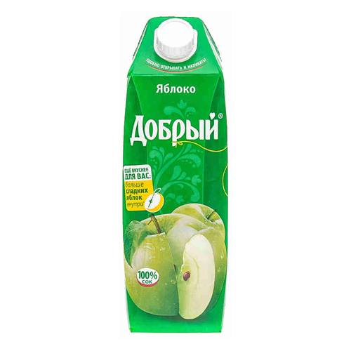 Нектар "Добрый" 1.0т/п Яблочный