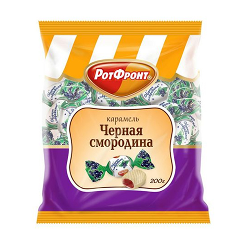 Карамель (РФ) 200г пак Черная смородина