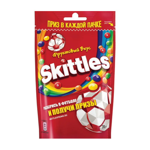 Драже "Skittles" 70г в глазури Фрукты