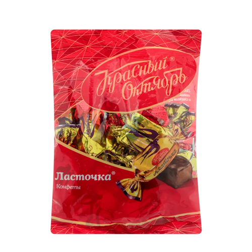 Конфеты (КО) 250г пак Ласточка