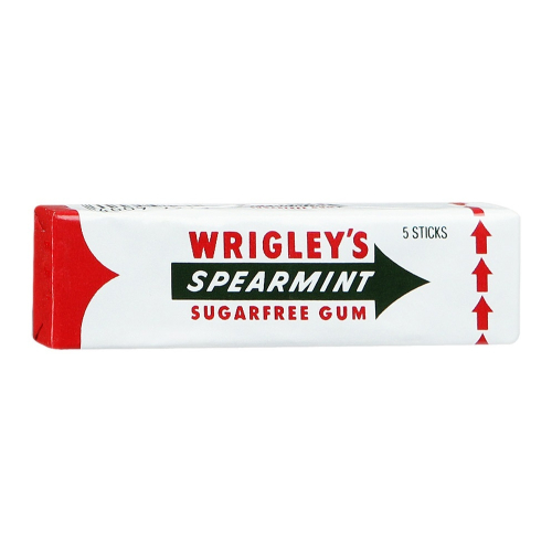 Жев. резинка Wrigley's Spearmint 13г