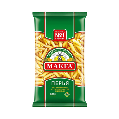 Мак. изделия (Макфа) 400г пак Перья