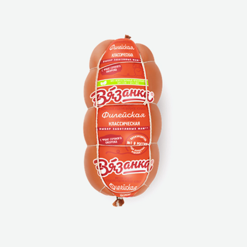 Колбаса варёная "Классическая. Филейская", 450 г, "Вязанка"