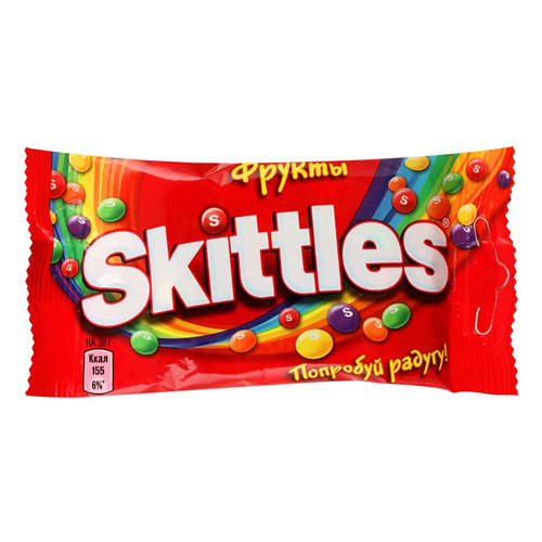 Драже "Skittles" 38г Фрукты